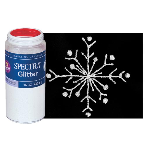 Sparkling White Crystal Snowflake - Project #16