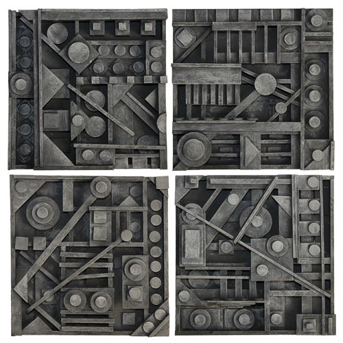 Nevelson-Inspired Wood Strip Relief - Project #161