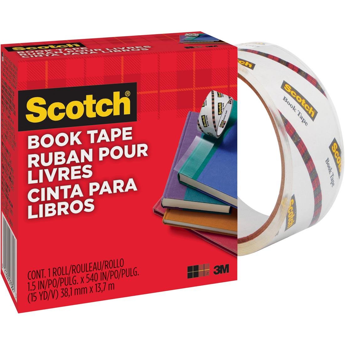 Scotch Book Tape 1-1/2", Wide