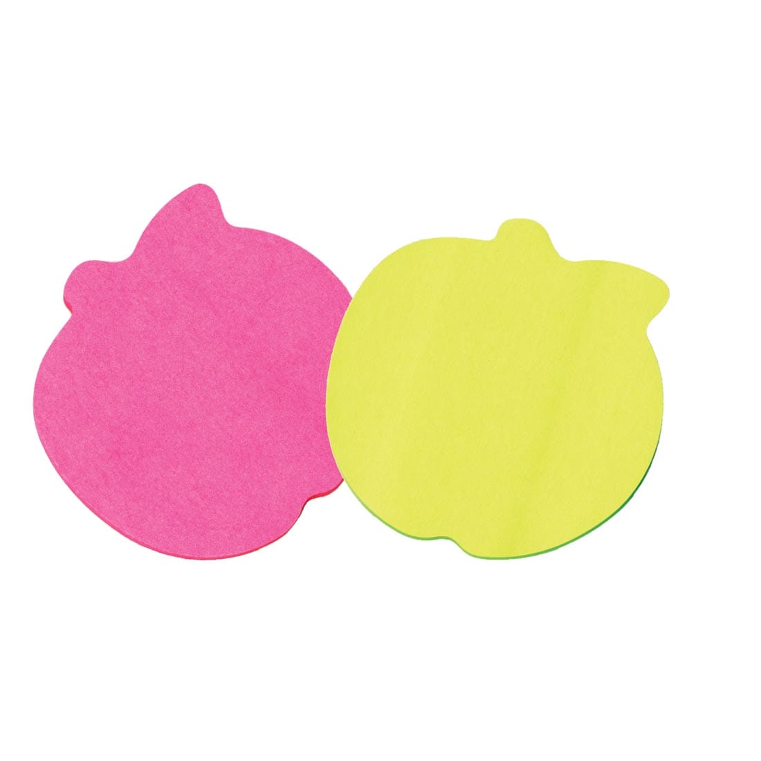 Post-It Super Sticky Apple Shaped Notes, 2-count package, assorted colors