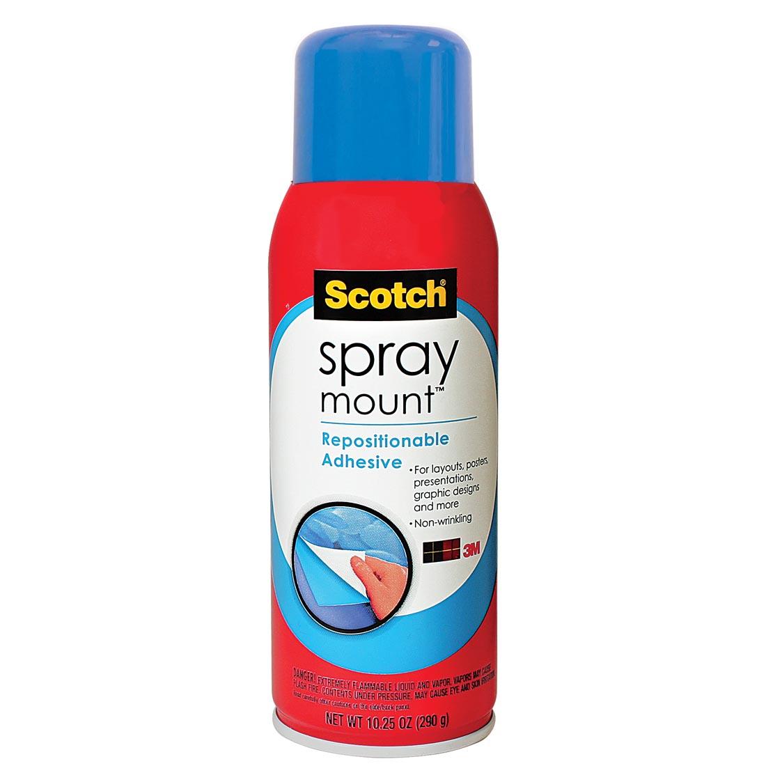 can of Scotch Spray Mount Repositionable Adhesive