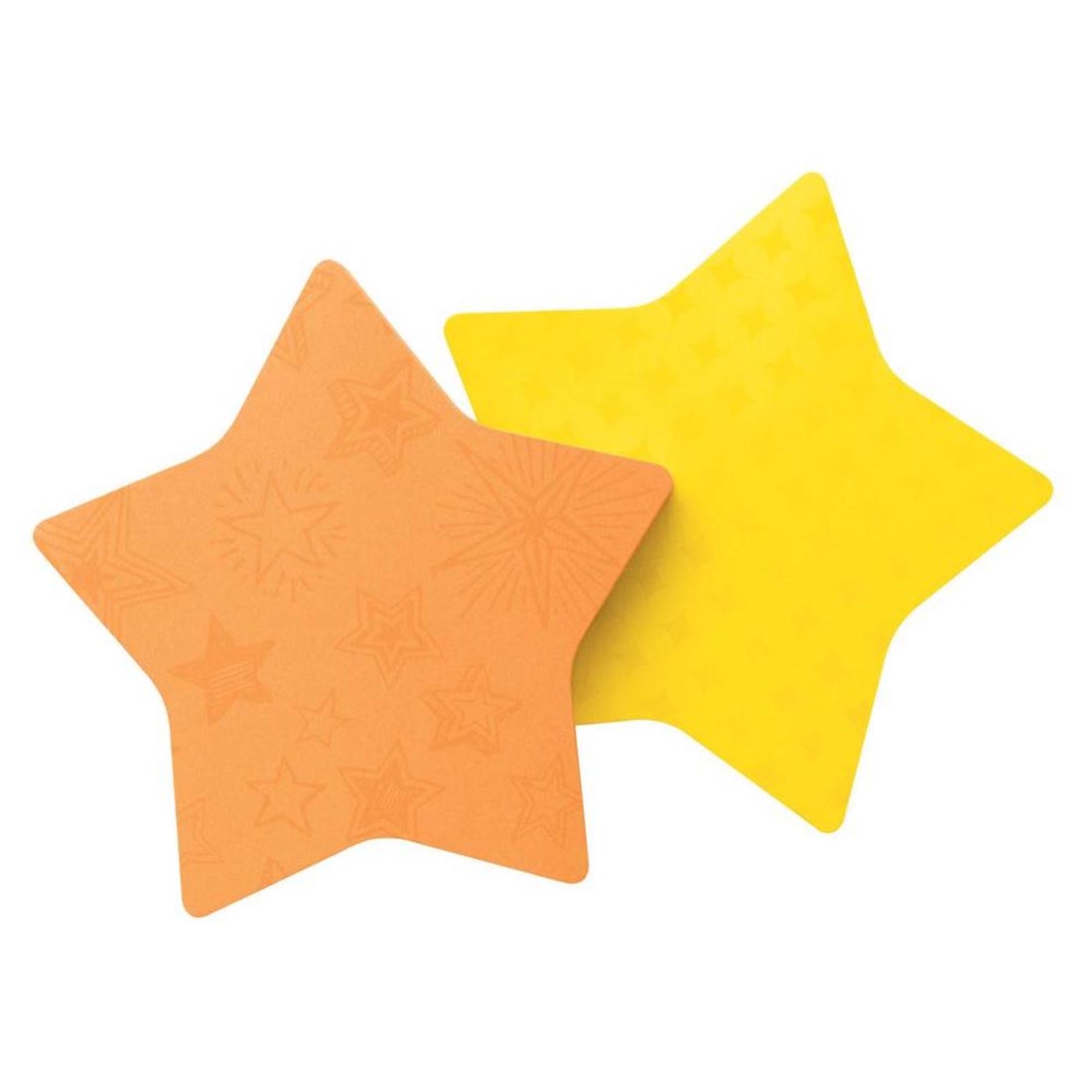 Post-It Super Sticky Star Shaped Notes, 2-count package, assorted colors