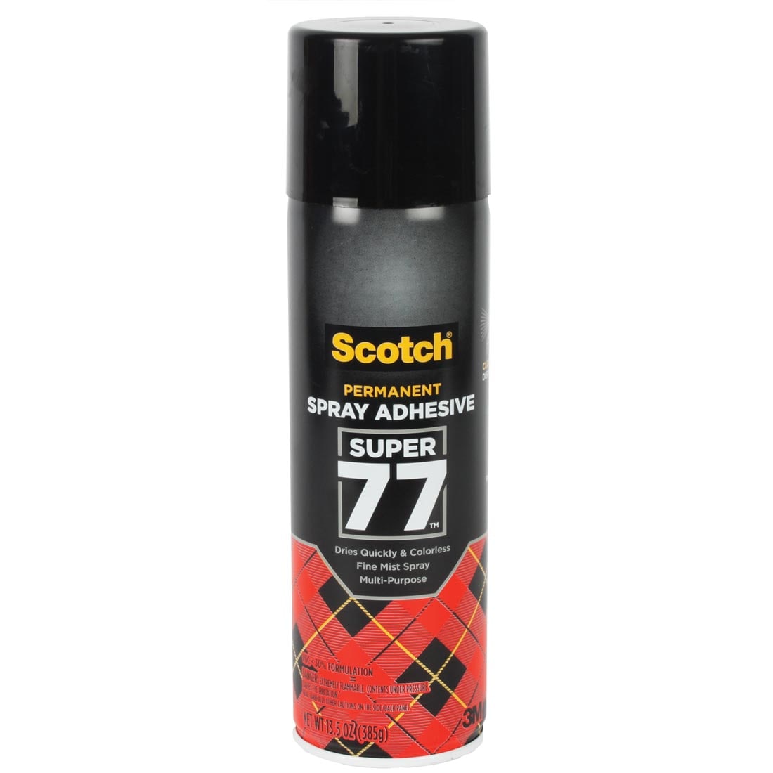 can of Scotch Super 77 Multi-Purpose Spray Adhesive, 13.57 oz.