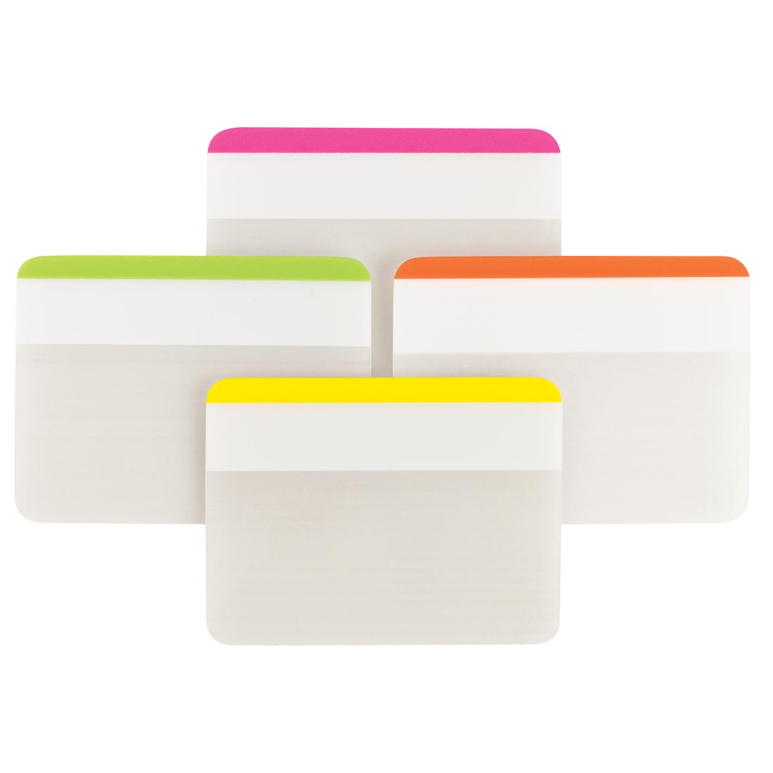 Post-it Durable File Folder Tabs in assorted colors