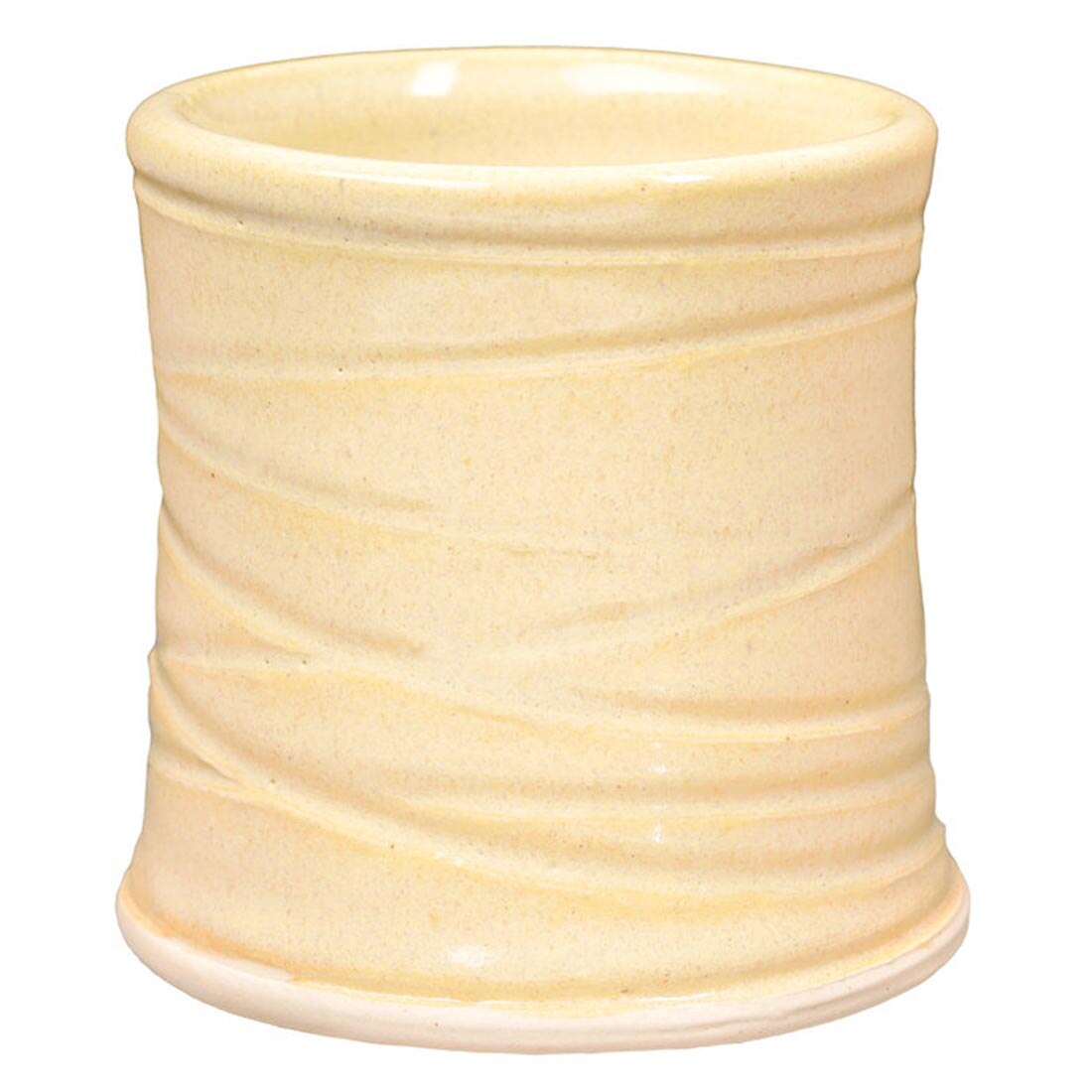 example clay sculpture with Sunbeam AMACO Potter's Choice Flux High Fire Glaze applied