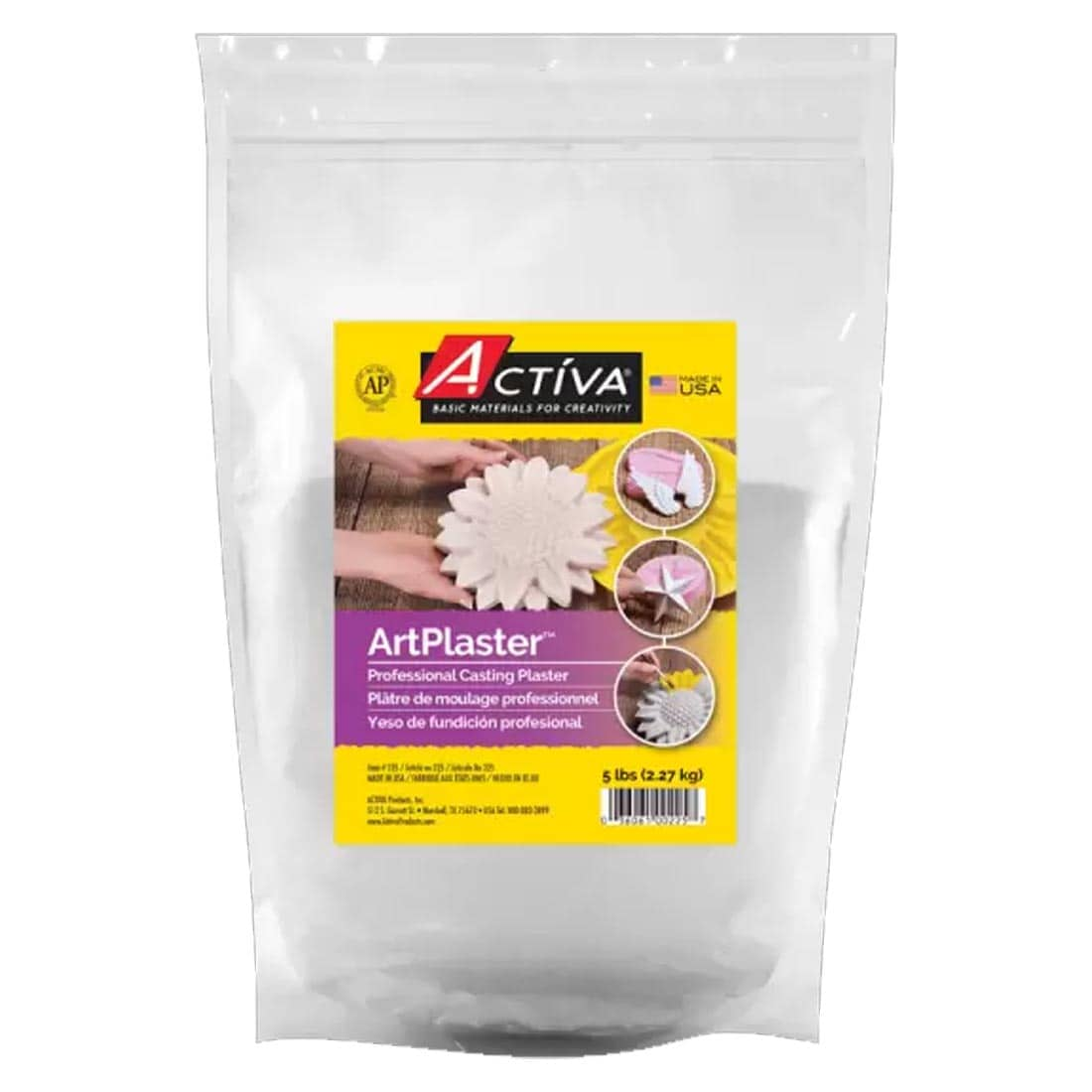 Bag of Activa ArtPlaster Professional Casting Plaster