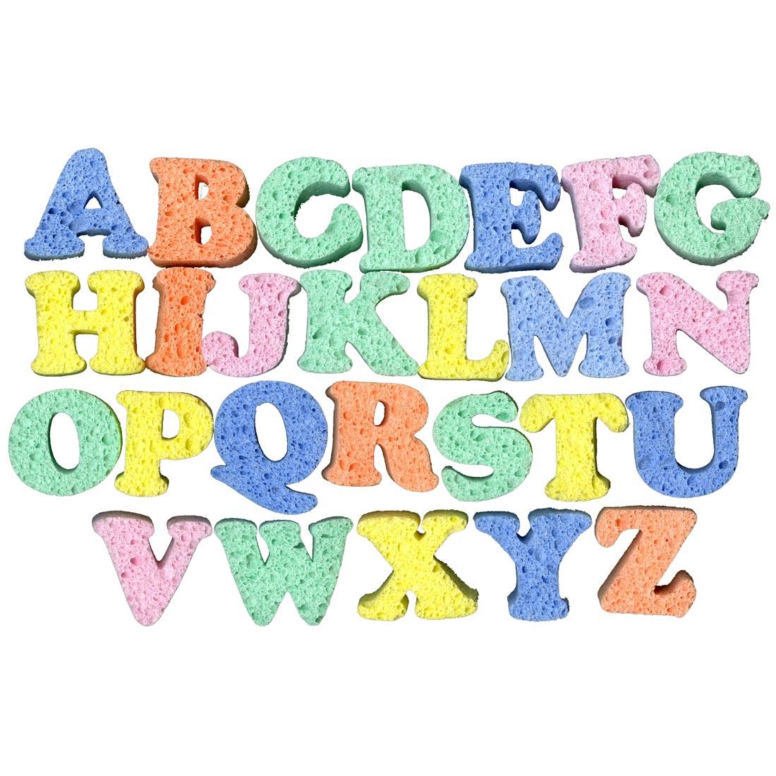 Captain Creative Super Sponges Alphabet