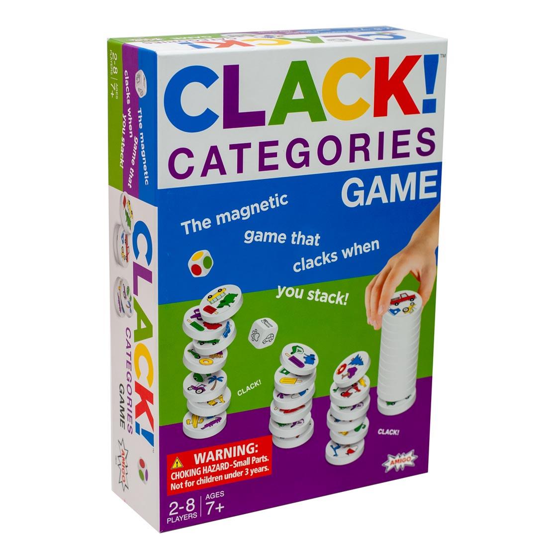 package of Clack Categories Game