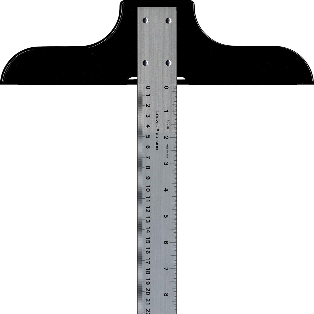 Aluminum T-Square with black plastic head