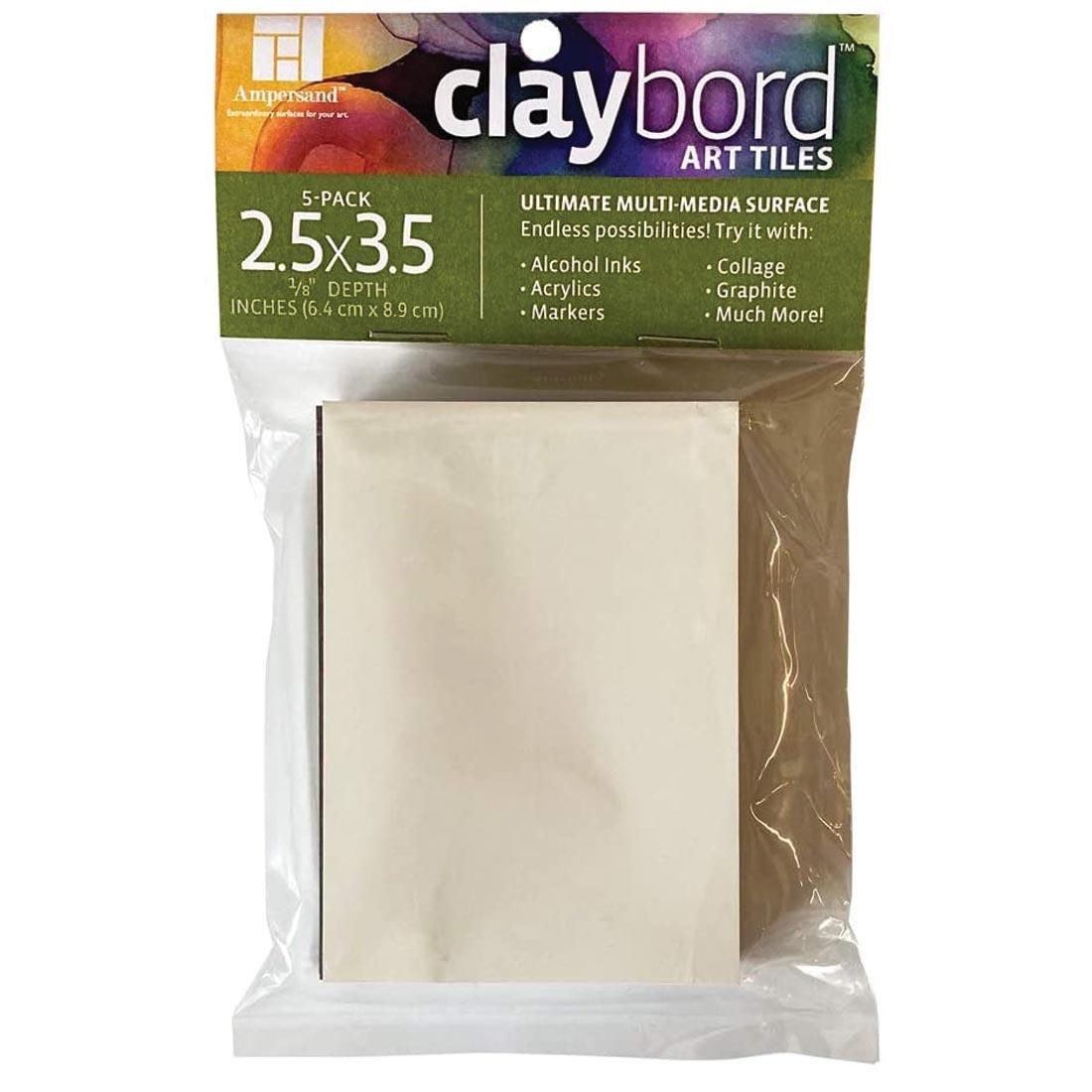 package of Claybord Art Tiles