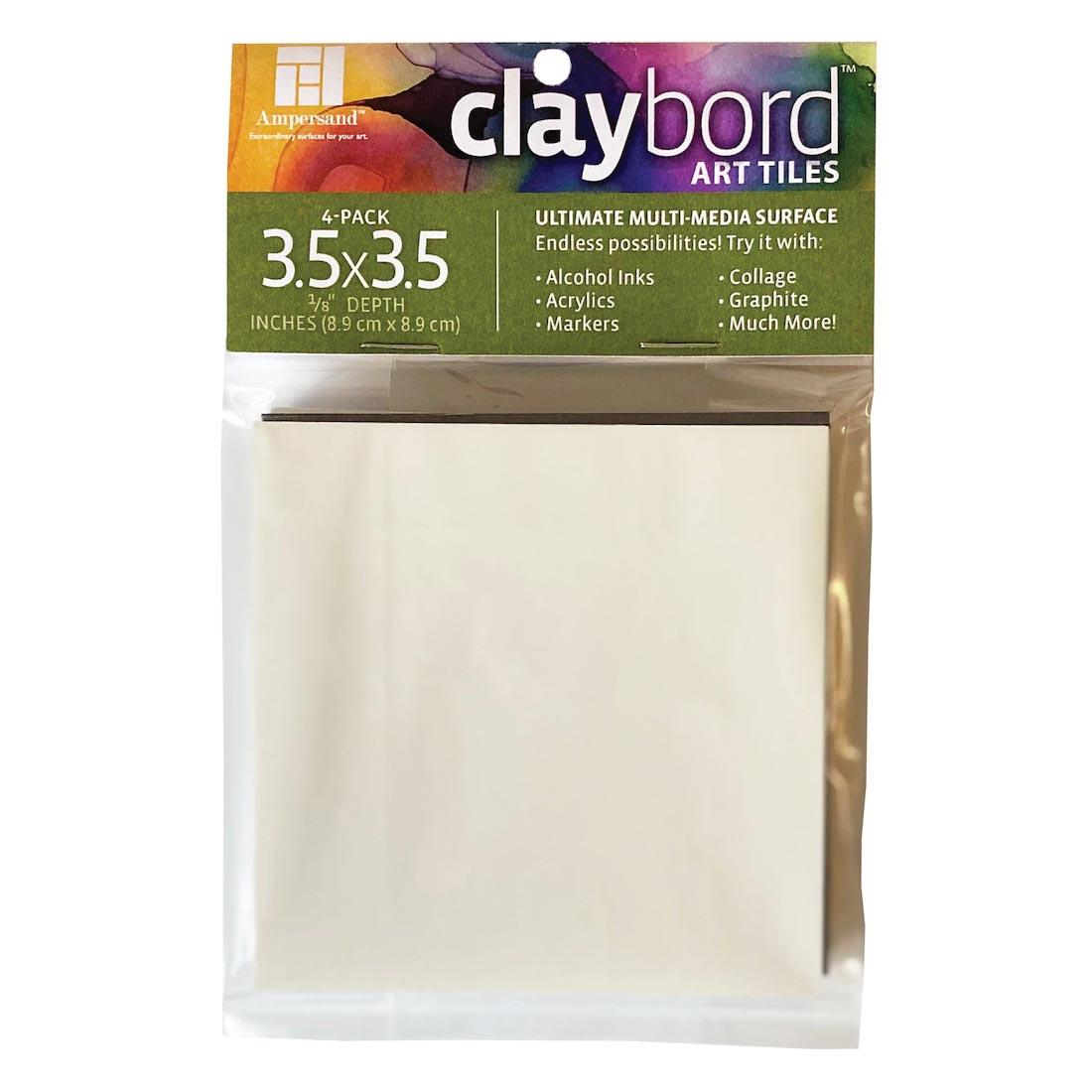 package of claybord art tiles
