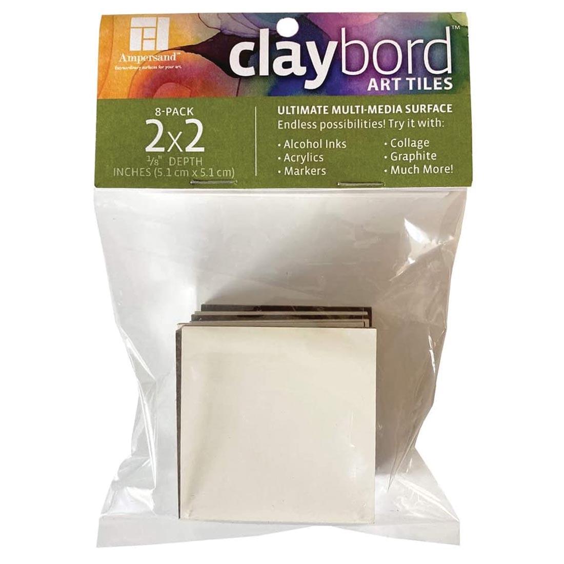 package of Claybord Art Tiles