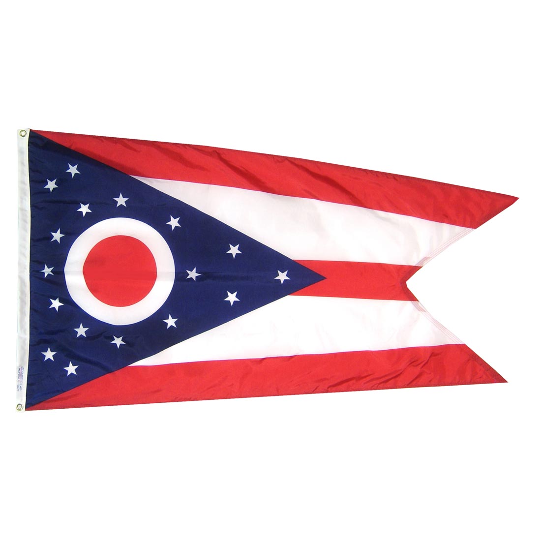 Ohio State Flag with grommets