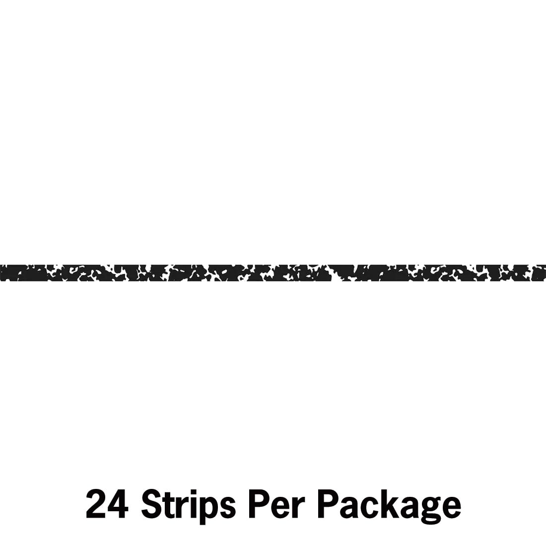 a Black Composition Magnetic Mini Strip By Ashley plus text 24 Strips Per Package