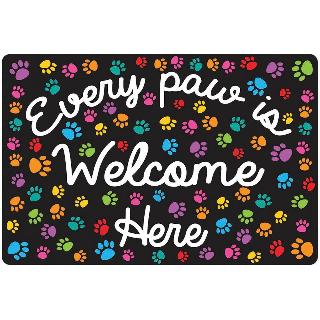 Every Paw Is Welcome Here Mouse Pad By Ashley