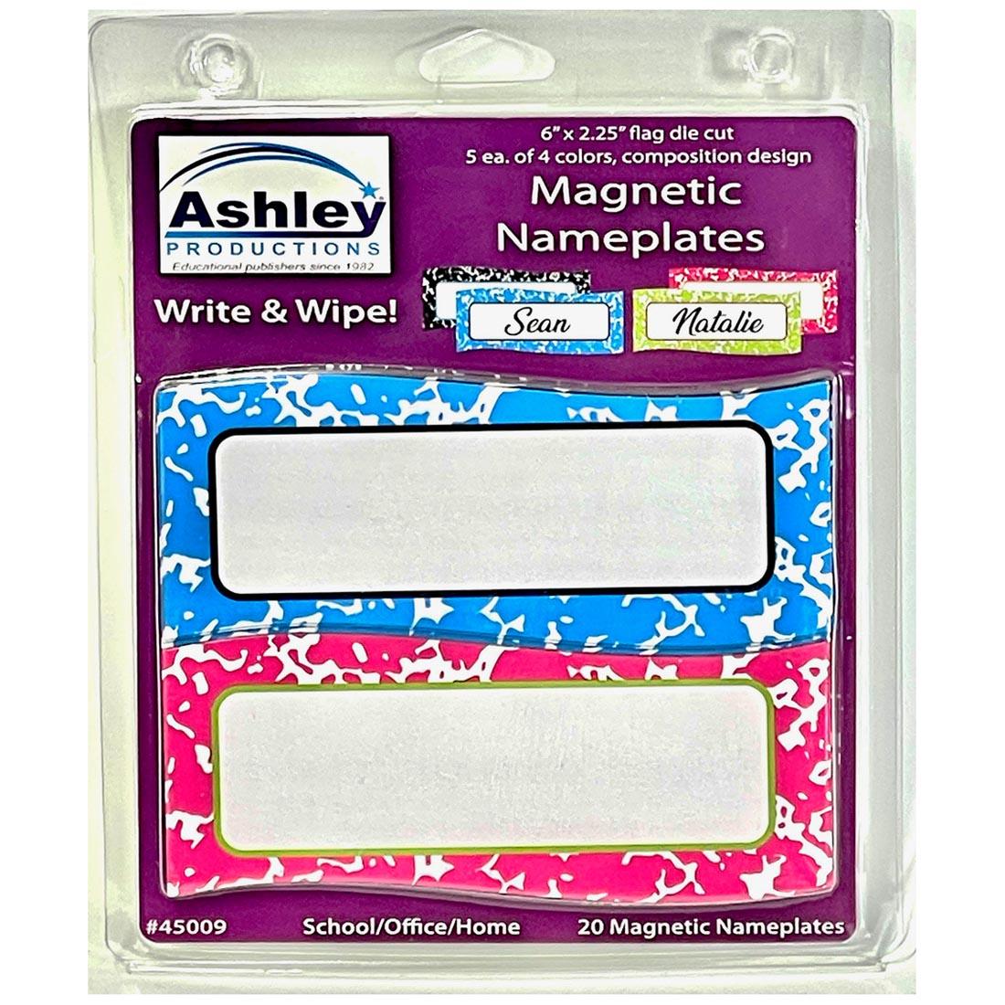 Composition Magnetic Nameplates By Ashley