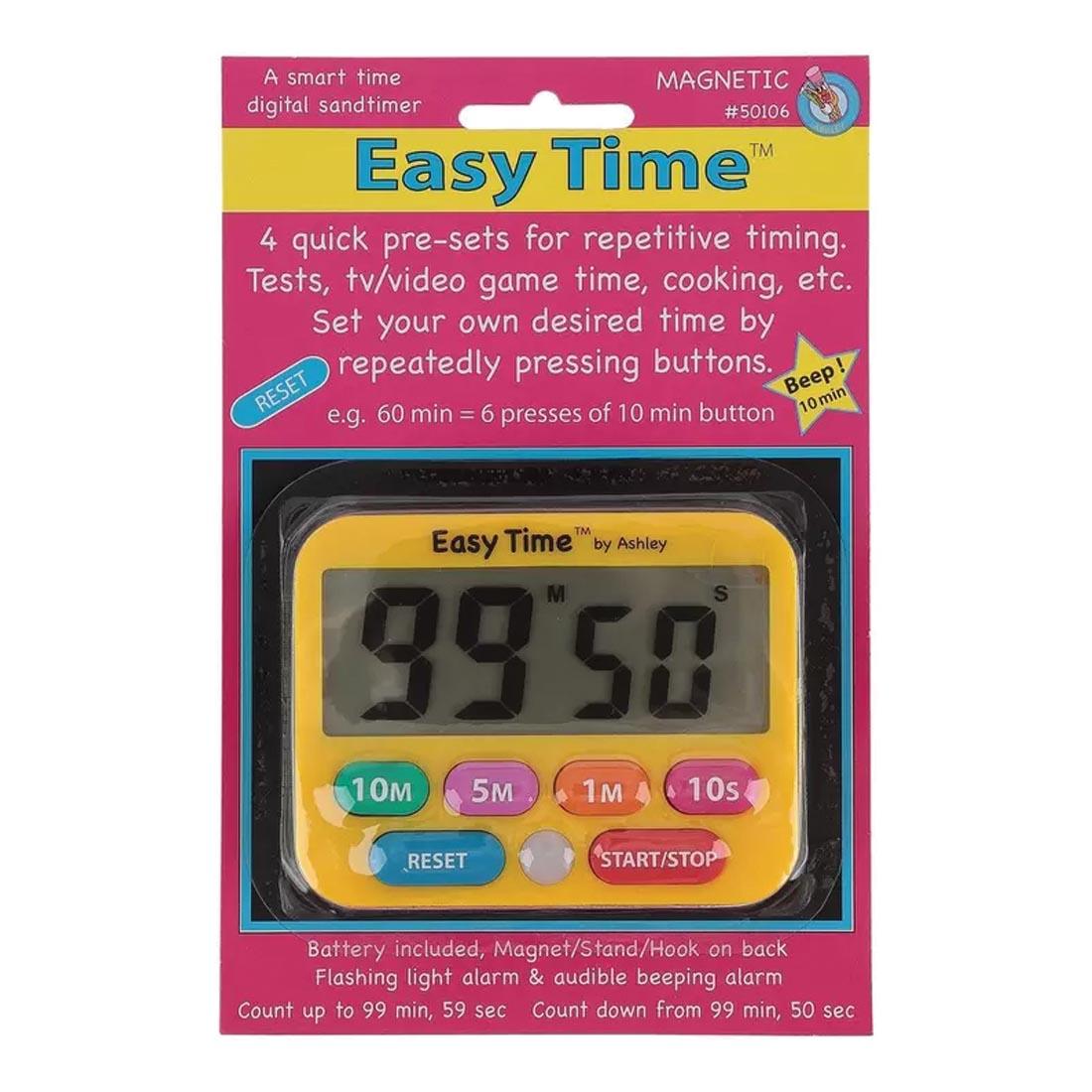 Front package of Easy Time digital timer