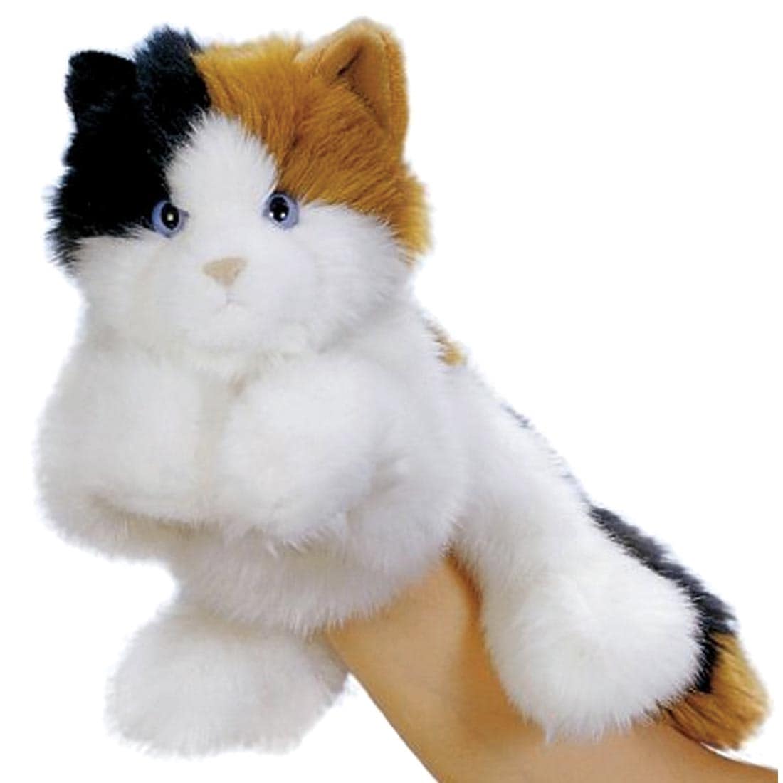 calico cat puppet