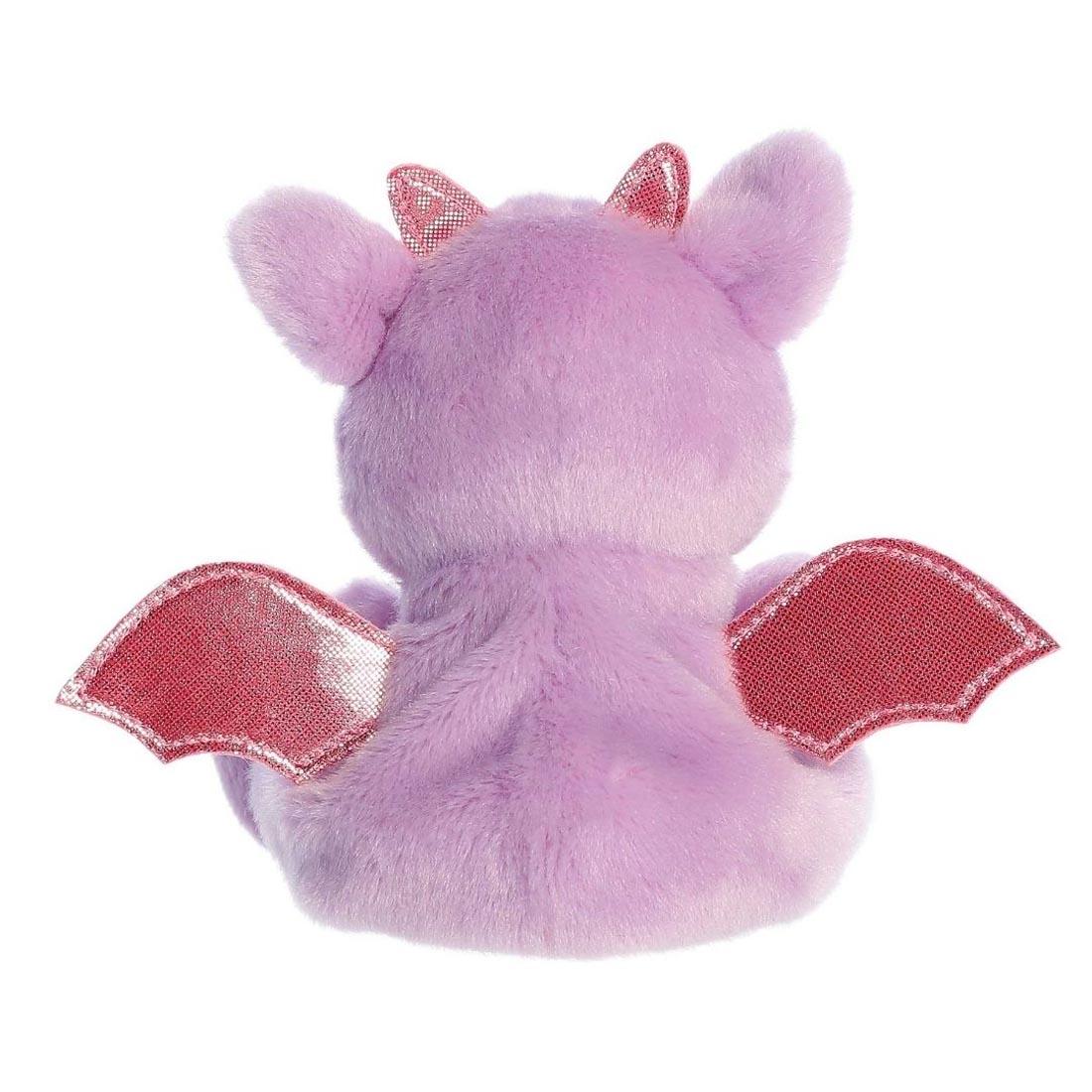 back view of Marbles Gargoyle Skull Palm Pal by Aurora Plush