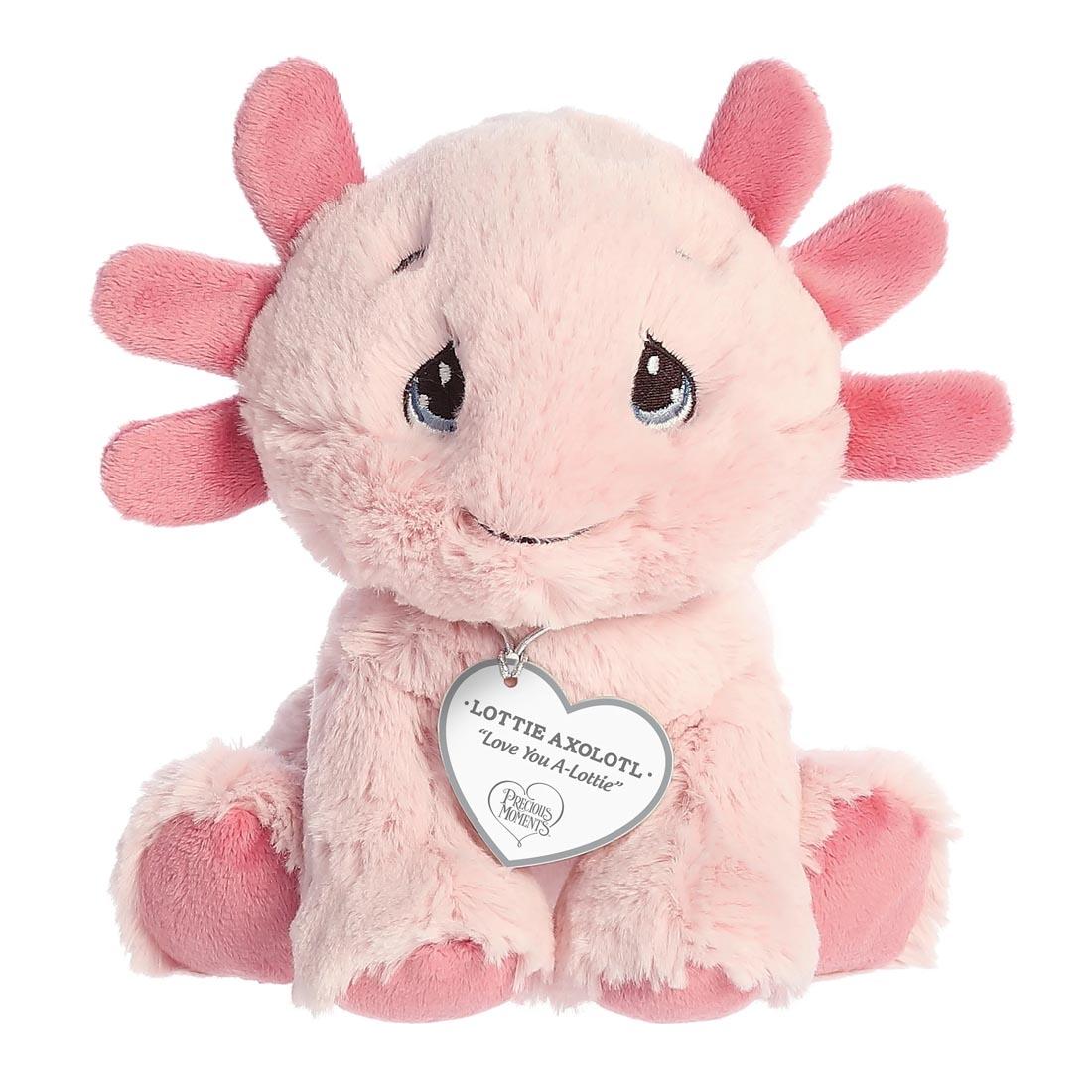 Precious Moments Lottie Axolotl by Aurora Plush
