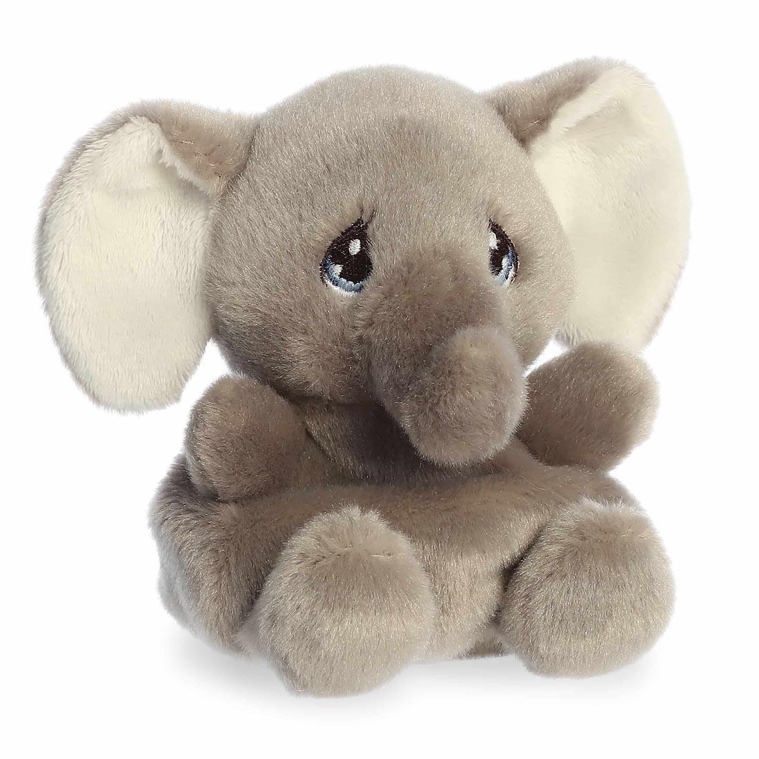 side angle of Tuk Elephant Palm Pal by Aurora Plush