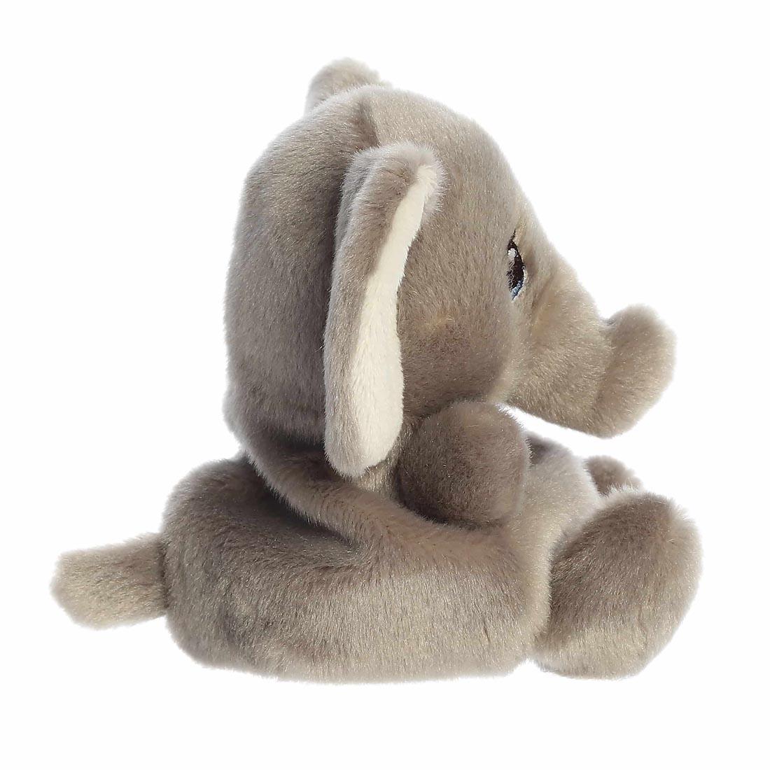 side view of Tuk Elephant Palm Pal by Aurora Plush