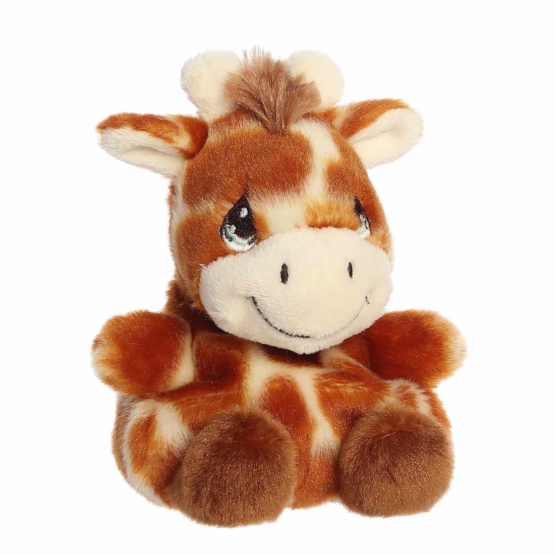 side angle of Raffie Giraffe Precious Moments Palm Pal