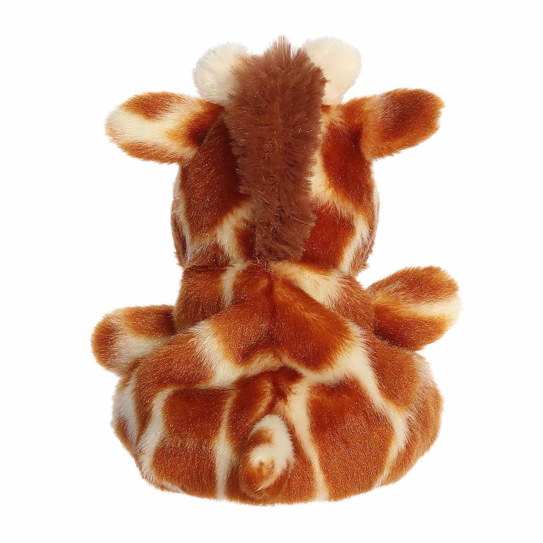 the back of Raffie Giraffe Precious Moments Palm Pal