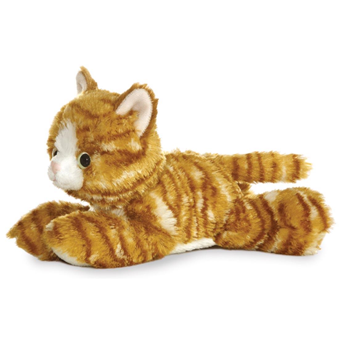 yellow cat stuffed animal