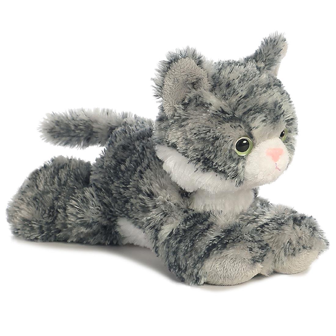 gray cat stuffed animal
