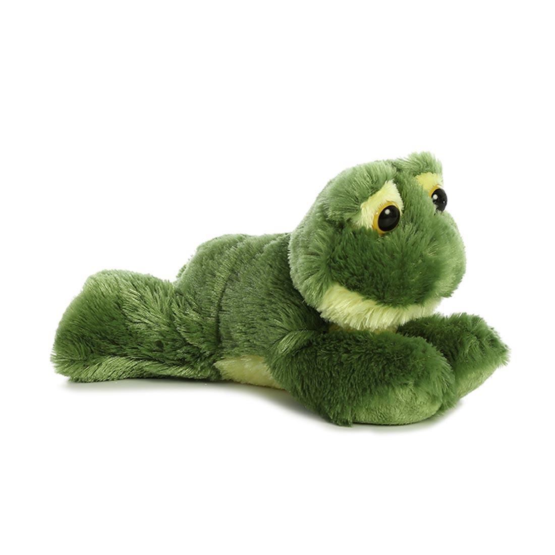 green frog stuffed animal