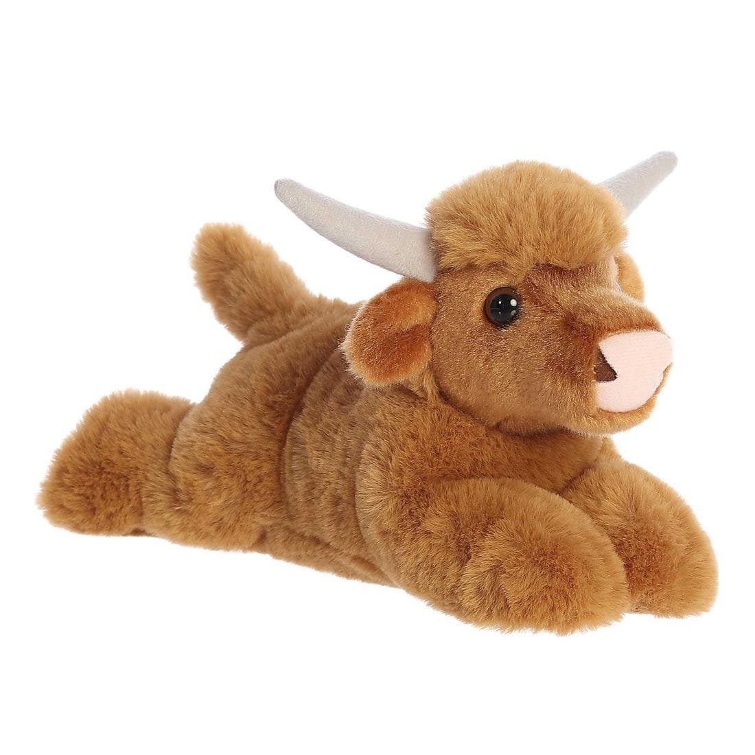 Highland Cow Mini Flopsie by Aurora Plush