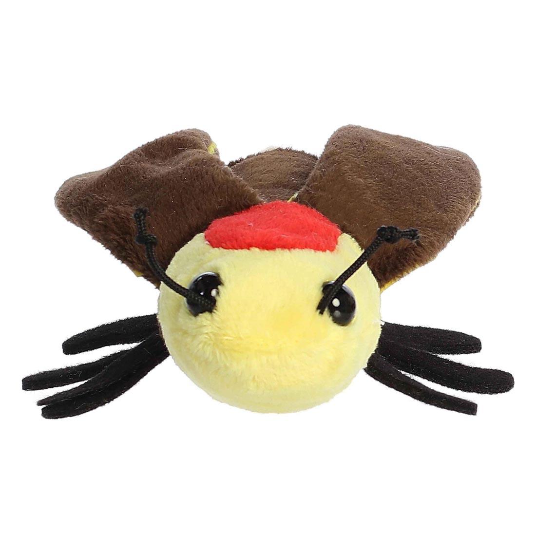 front view of Lux Firefly Mini Flopsie by Aurora Plush