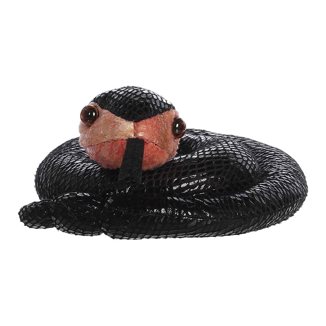 Bella Black Snake Mini Flopsie by Aurora Plush