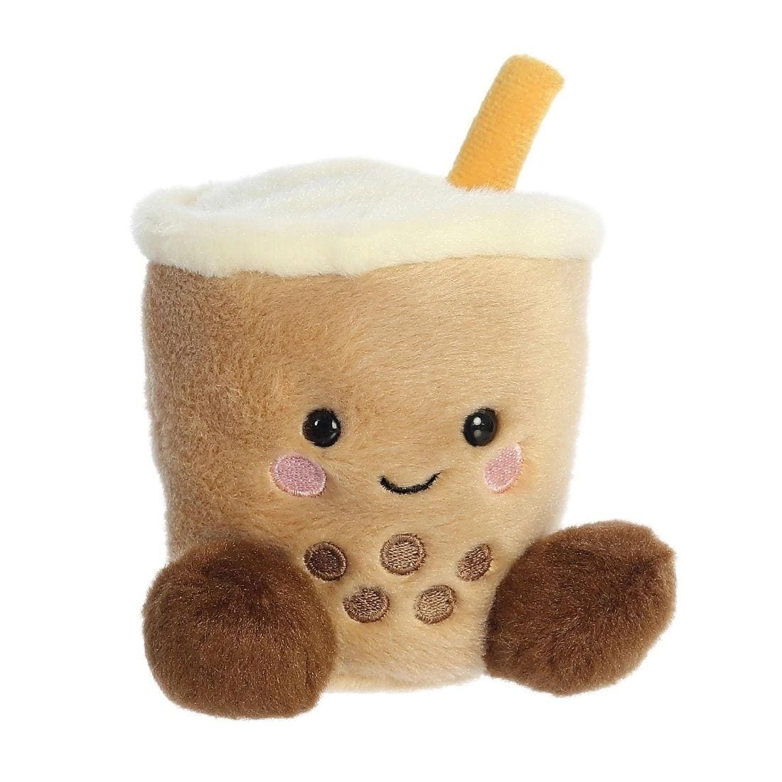 Aurora Plush Milky Tea Boba Palm Pal