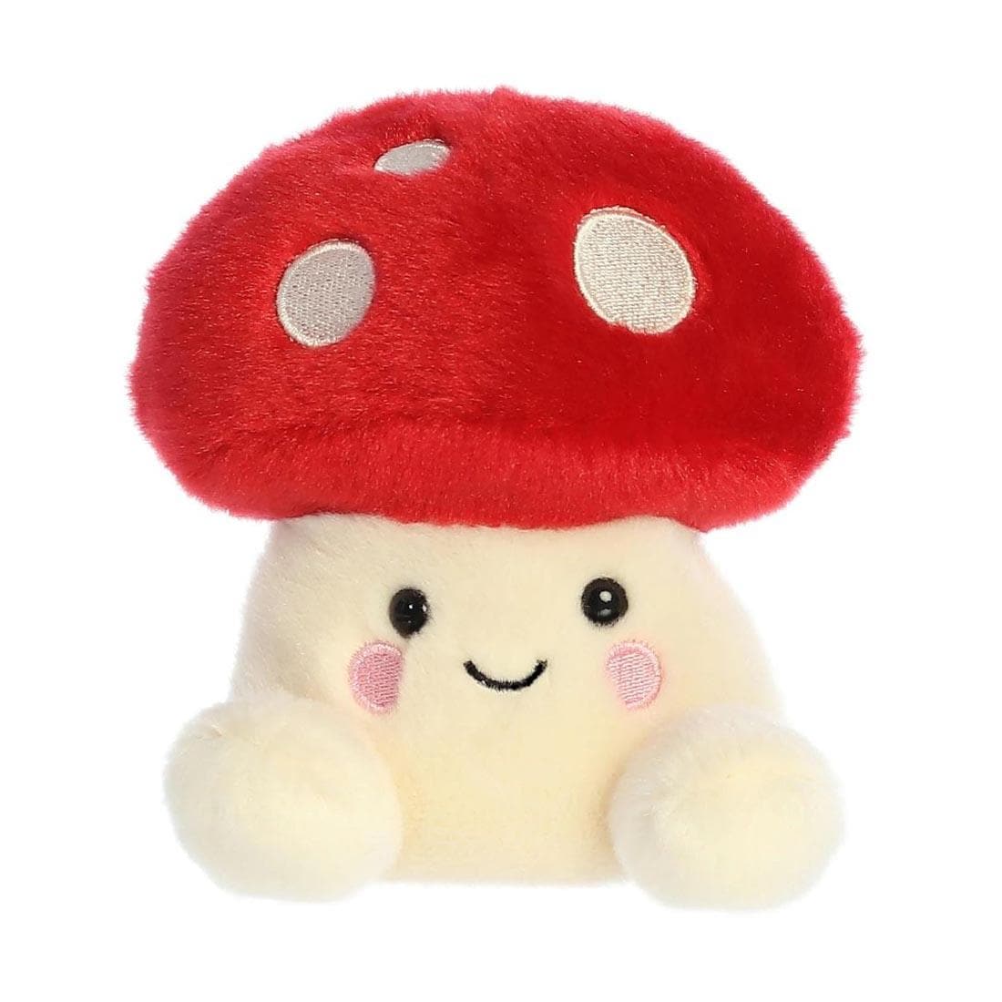 Aurora Plush Amanita Mushroom Palm Pal