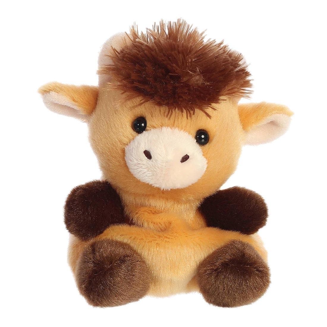 Hubert Highland Cow Palm Pal by Aurora Plush