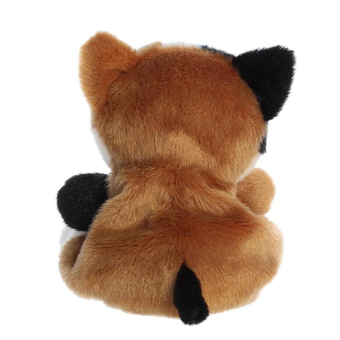 back view of Aurora Plush Peebs Calico Cat Palm Pal