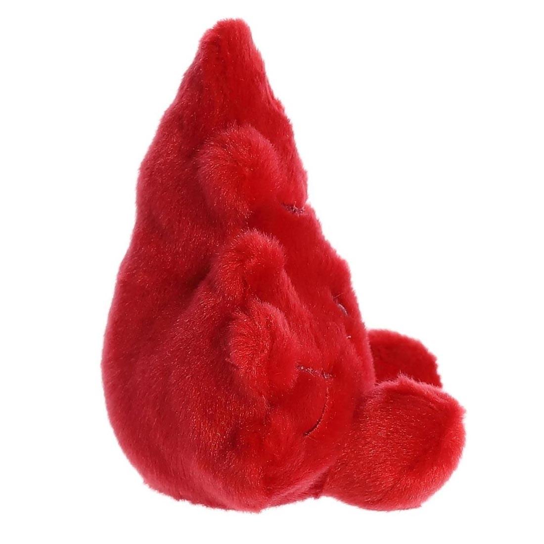 side view of Aurora Plush Fall Maple Leaf Palm Pal