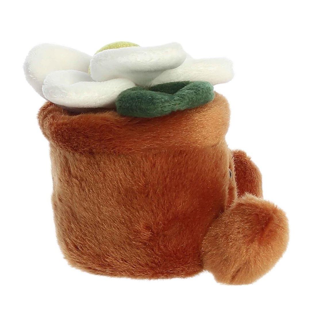 side view of Aurora Plush Junie Daisy Palm Pal