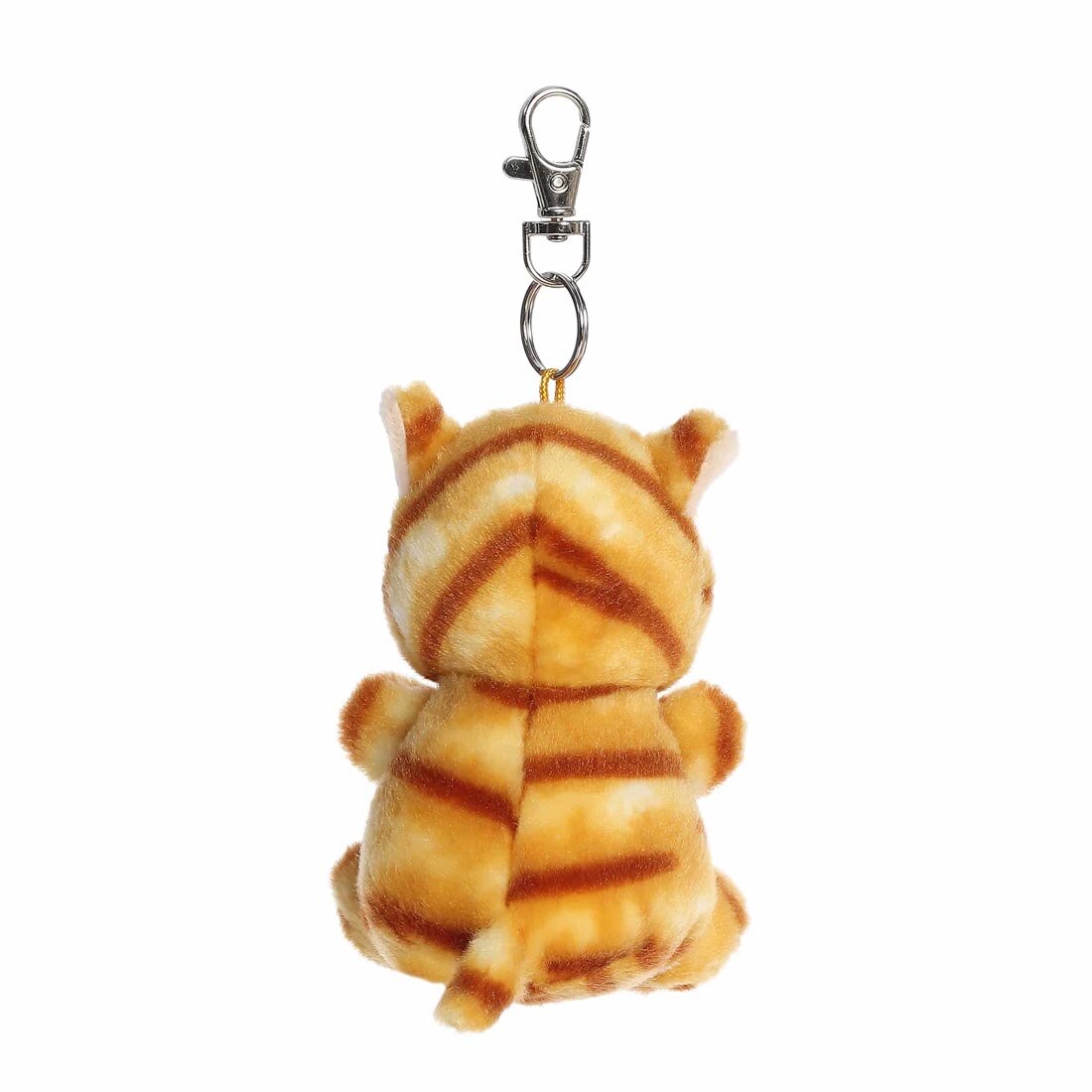 Aurora Plush Meow Kitty Palm Pal Clip-On, shown from the back