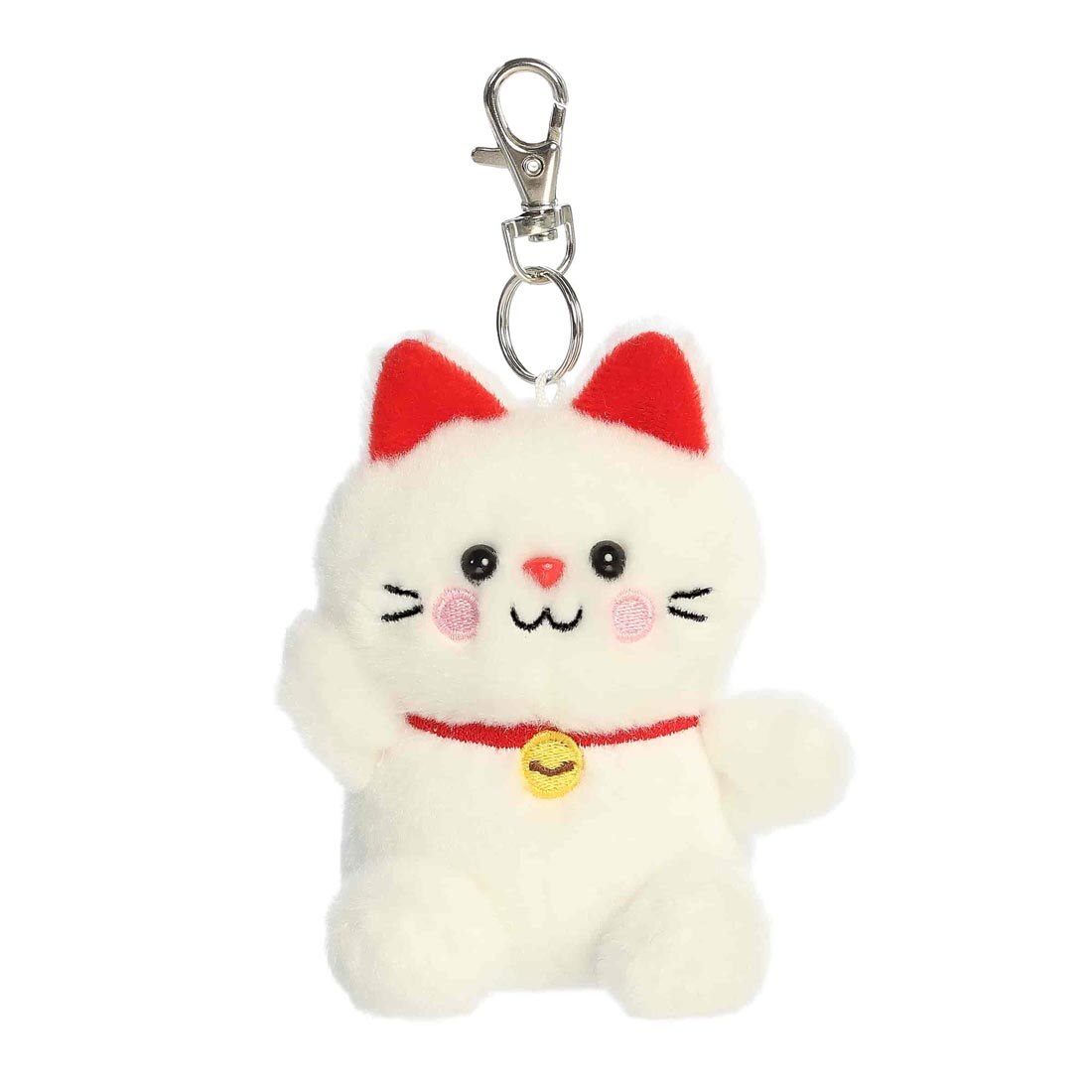 Kota Lucky Cat Palm Pal Clip-On by Aurora Plush