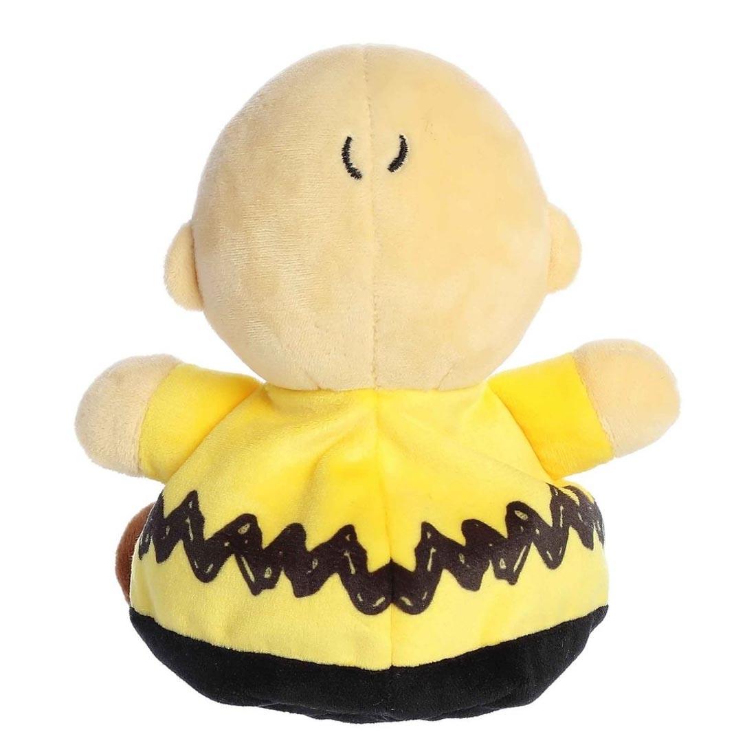 back view of Aurora Plush Charlie Brown Palm Pal