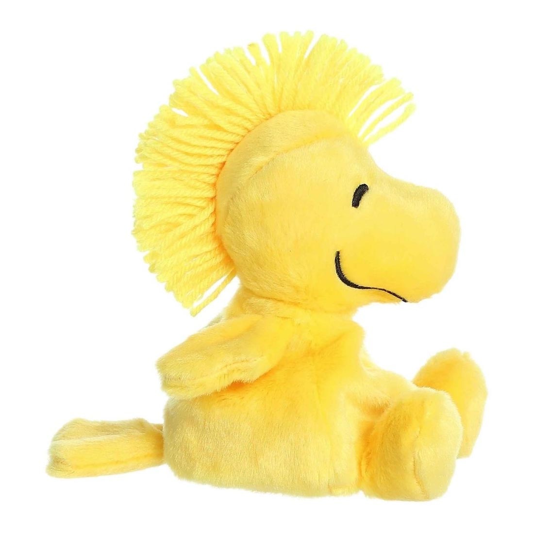 side view of Aurora Plush Woodstock Palm Pal