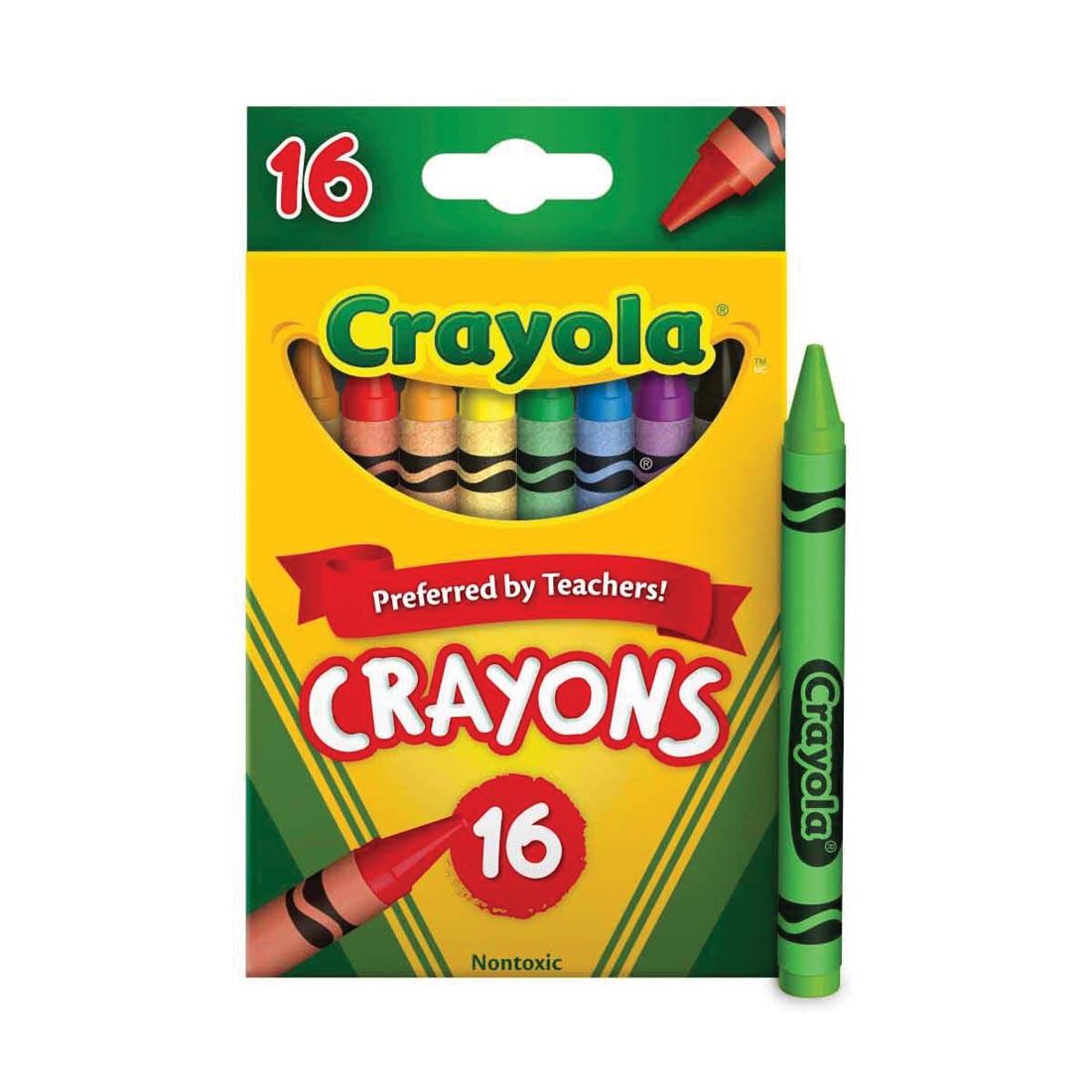 box of 16 Crayola Crayons