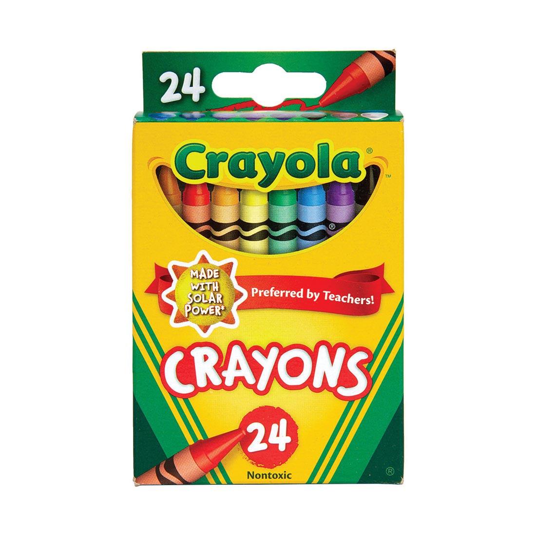 box of 24 Crayola Crayons