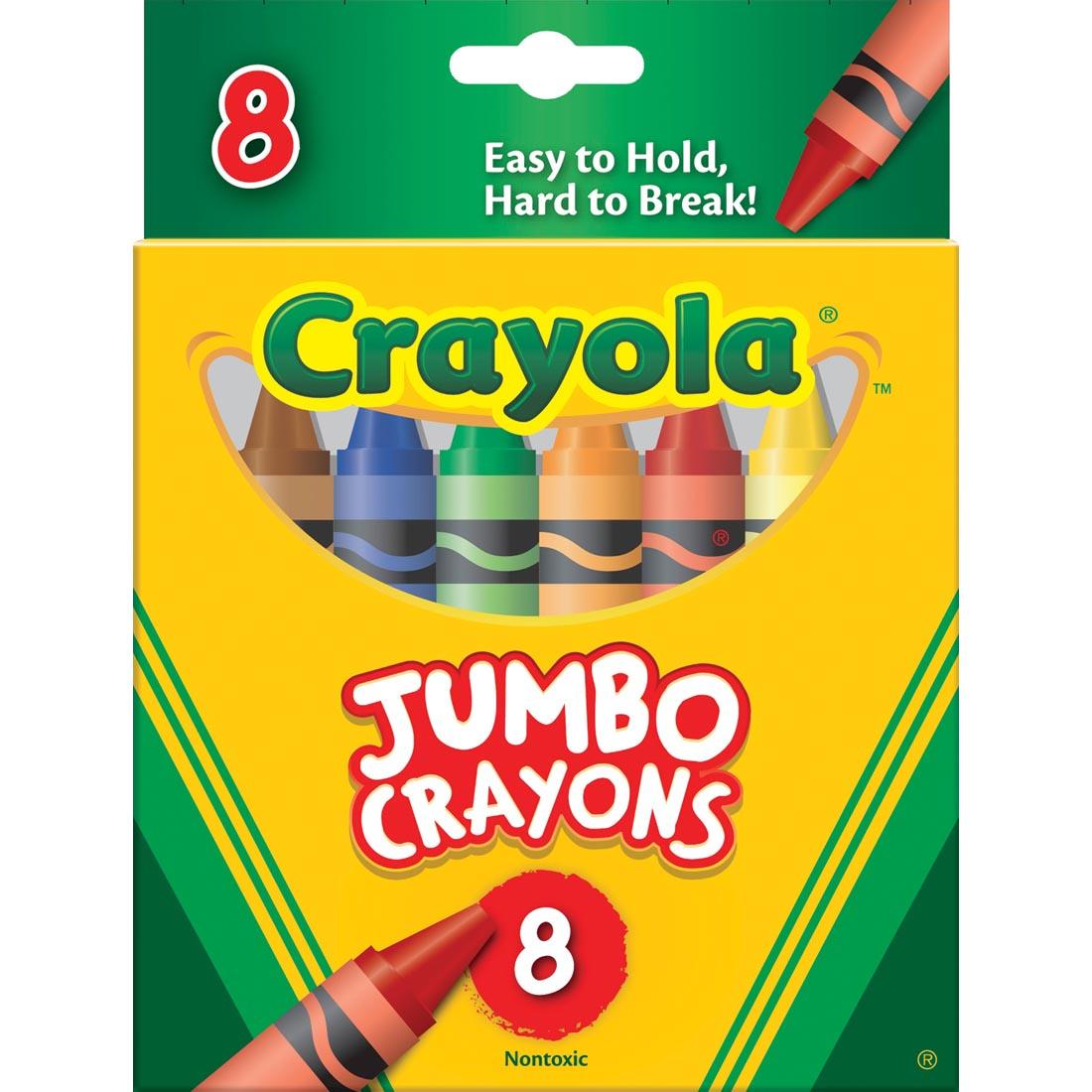 box of 8 Crayola Jumbo Crayons