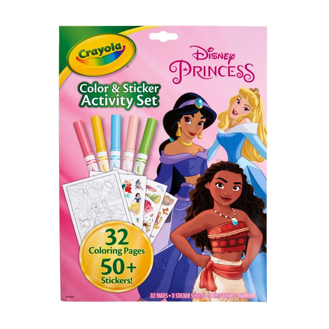 Crayola Disney Princess Color & Sticker Activity Set