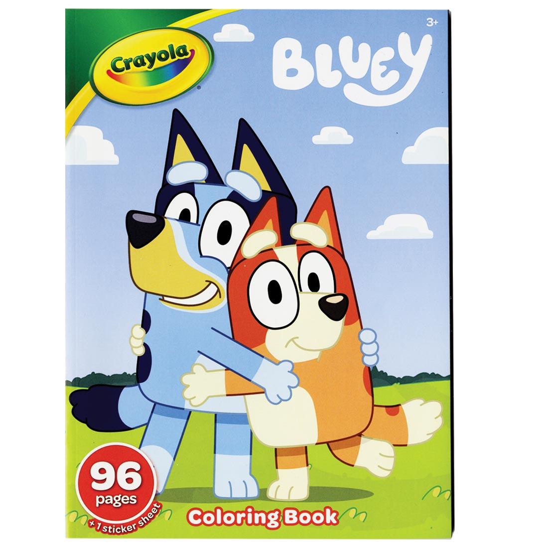 Bluey Coloring Book By Crayola