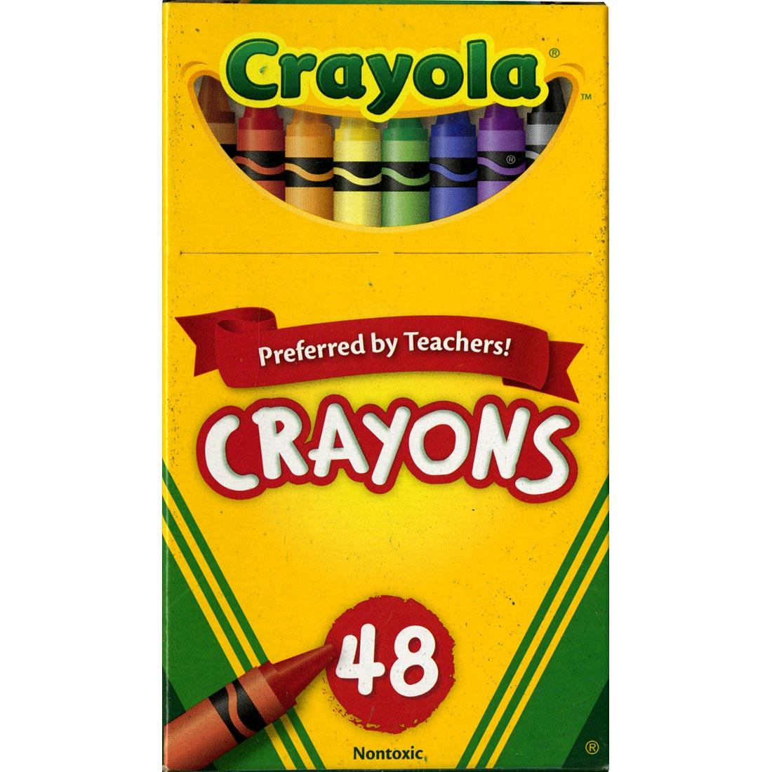 box of 48 Crayola Crayons